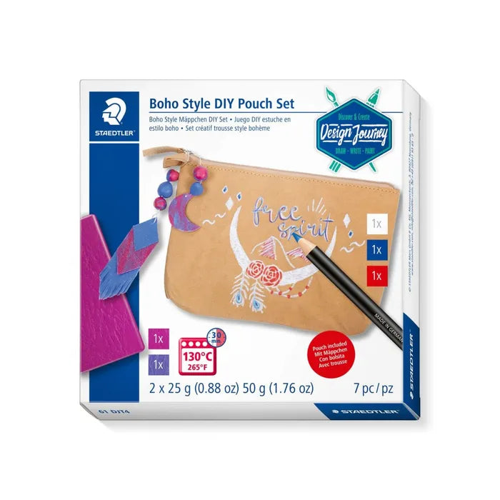 Staedtler DIY Pouch Set - Boho Style