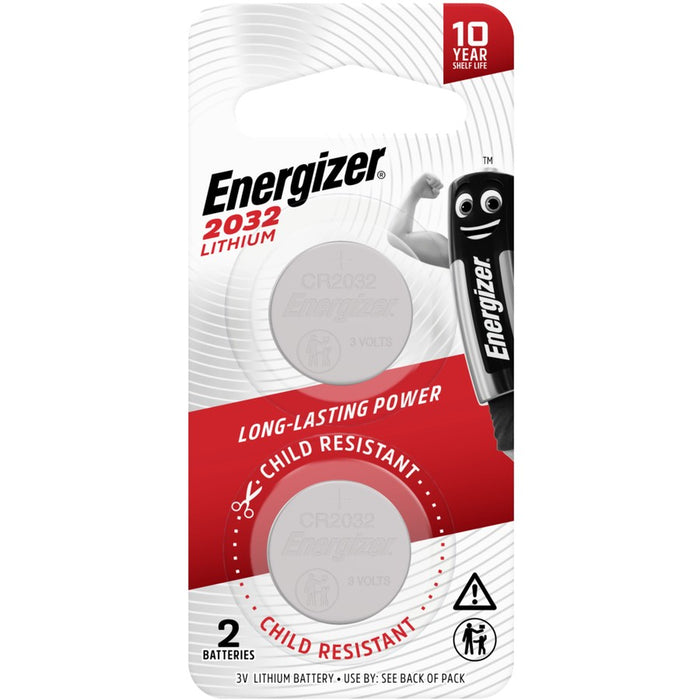 Energizer 3V Lithium Coin Battery 2032 2PK