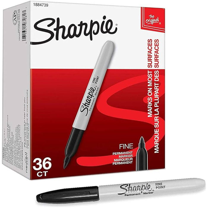 Sharpie Fine Point Permanent Marker Black