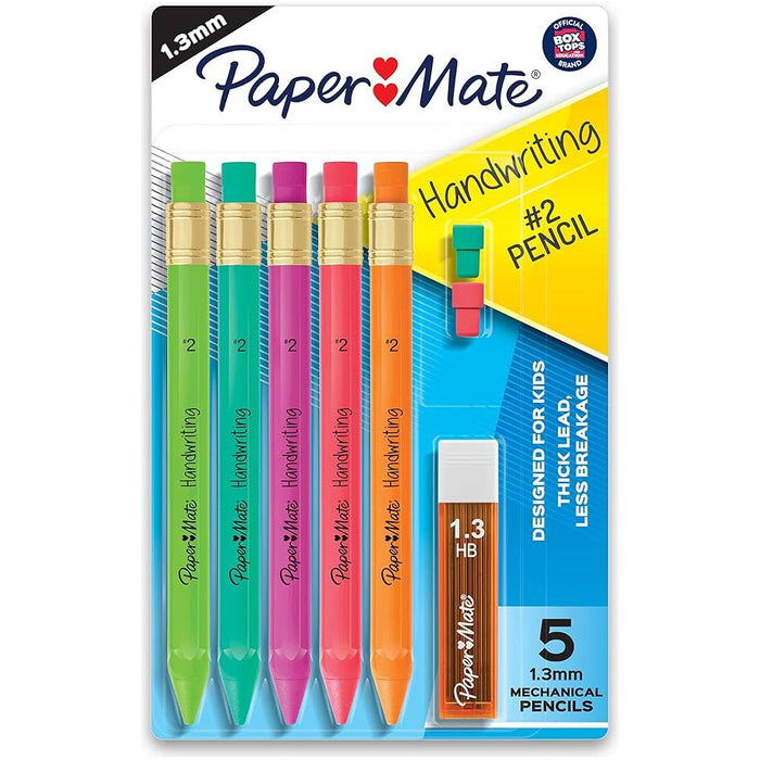 Paper Mate Handwriting Mechanical Pencil Set  (5pk)