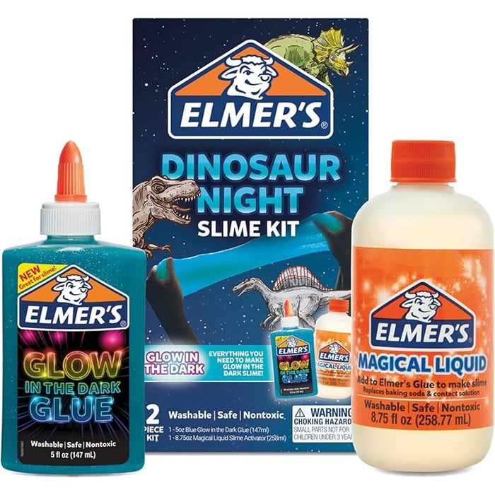 Elmer's Dinosaur Night Slime Kit