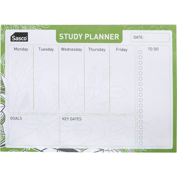 Sasco Eco School Study Planner 210x150mm