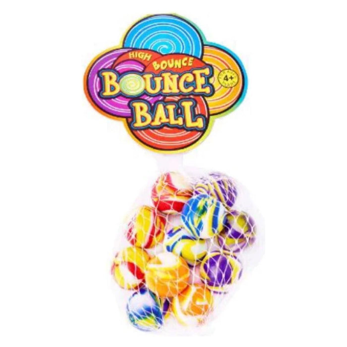 High Bounce Bouncy Balls - Assorted Colours (Pack of 10)