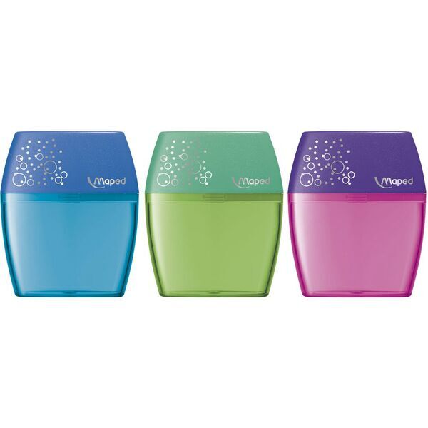 Maped Shaker 2 Hole Sharpener Assorted (Each)