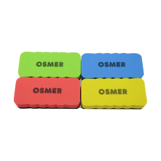 Osmer Standard Whiteboard Eraser - Magnetic (Each)