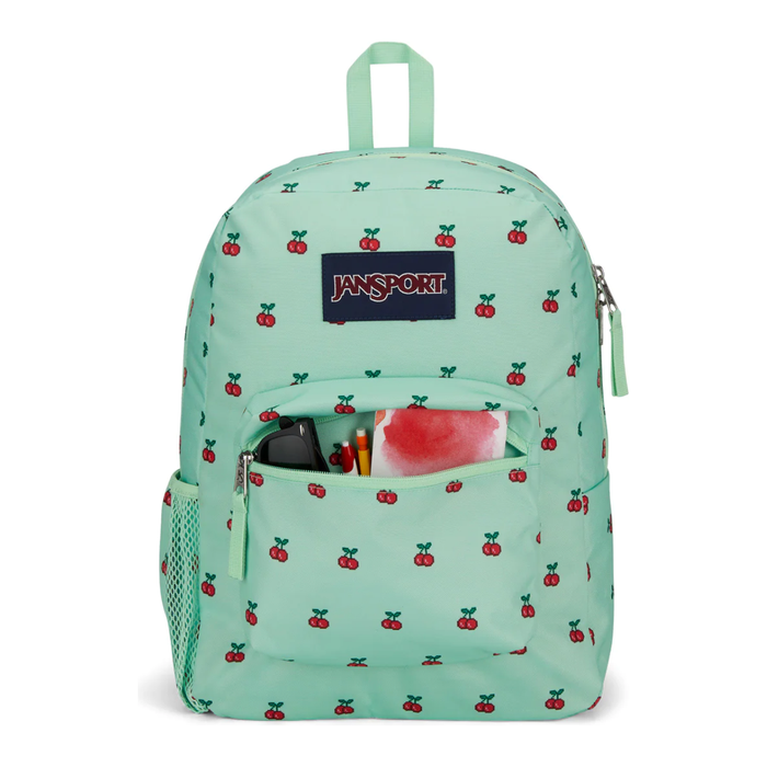 Jansport Cross Town Backpack 8 Bit Cherries Brilliant Minds Australia