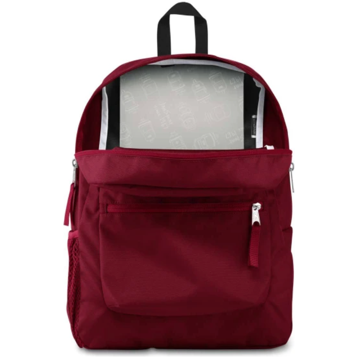 JanSport Cross Town Backpack- Russet Red