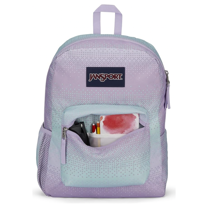 JanSport CrossTown Backpack - 8 Bit Ombre