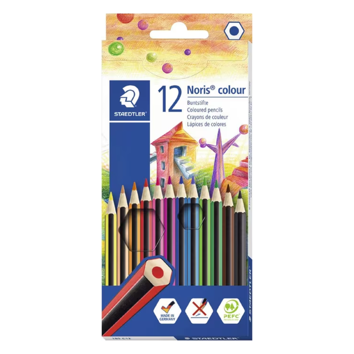 Staedtler Noris Coloured Pencils 12 Pack