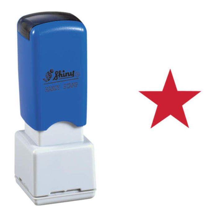 Staedtler Shiny Merit Stamp - Star (Red)