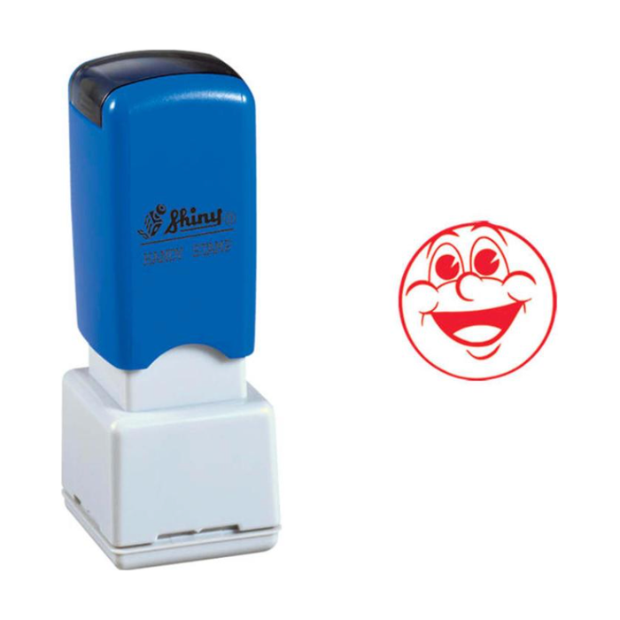 Staedtler Shiny Merit Stamp - Cheeky Face (Red)