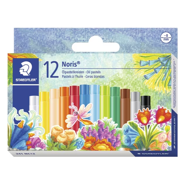 Staedtler Oil Pastels Assorted (12 Pack)