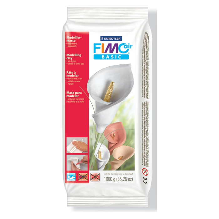 Staedtler FIMO Air Basic Modelling Clay White 1kg