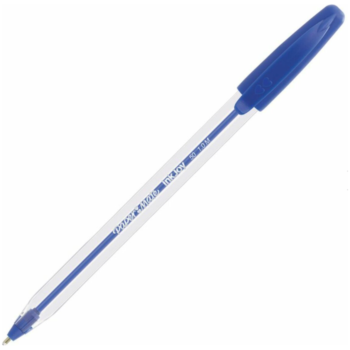 Paper Mate Inkjoy 1.0mm Ballpoint Pens Blue (Individual or 60 Pack)