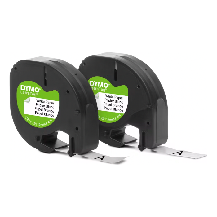 DYMO LetraTag Paper Labels (2 Pack)