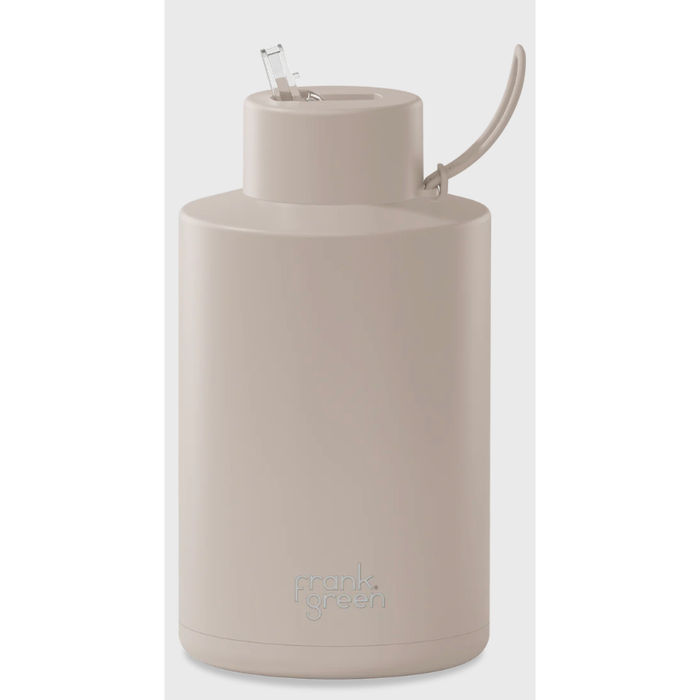 Frank Green 2L Stainless Steel Ceramic Reusable Bottle with Straw Lid