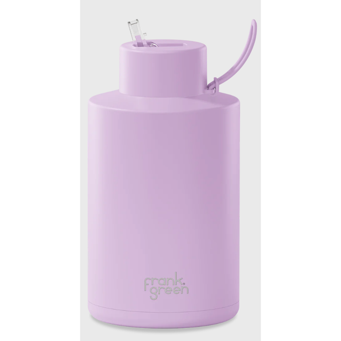 Frank Green 2L Stainless Steel Ceramic Reusable Bottle with Straw Lid