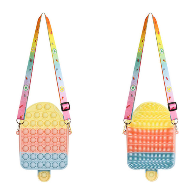 Ice Cream Popsicle Pop It Purse