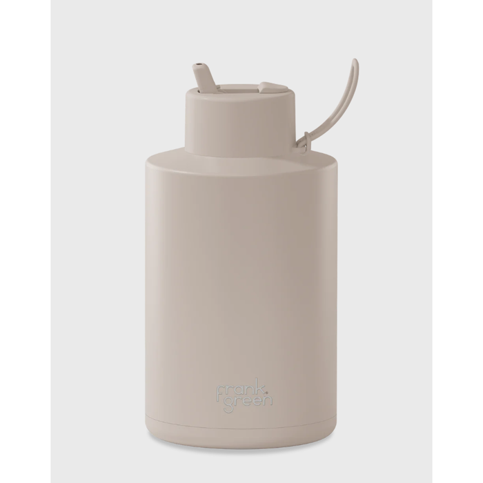 Frank Green 2L Stainless Steel Ceramic Reusable Bottle with Straw Lid