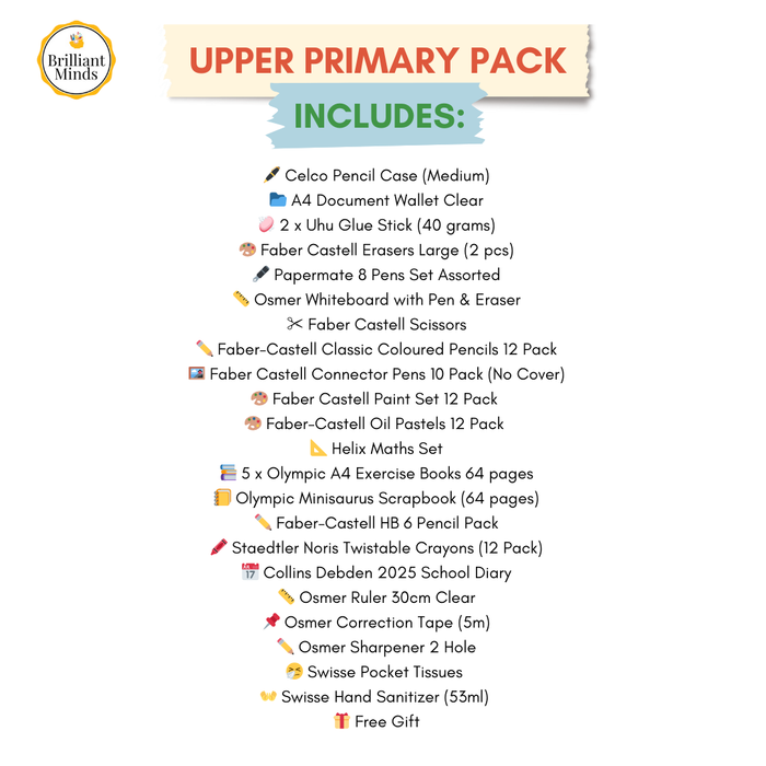 Upper Primary Back to School Pack (Year 3 to Year 6)