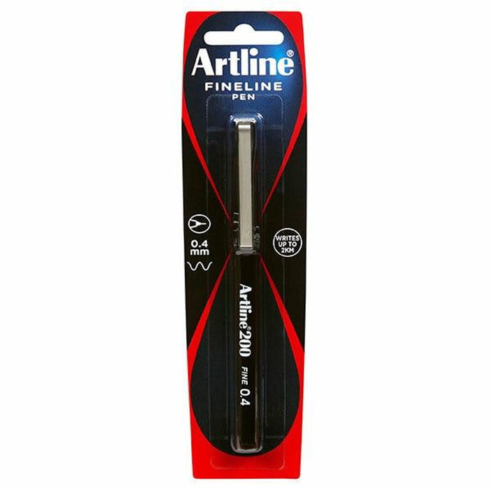 Artline 200 Fineliner 0.4mm Black