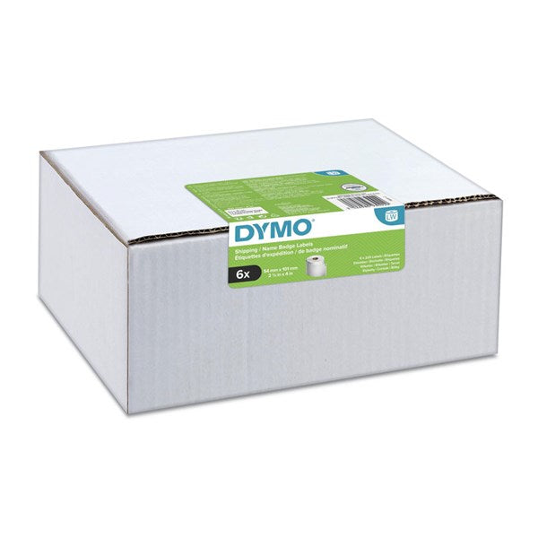 Dymo LabelWriter Shipping Labels (54 x 101mm) 6PK