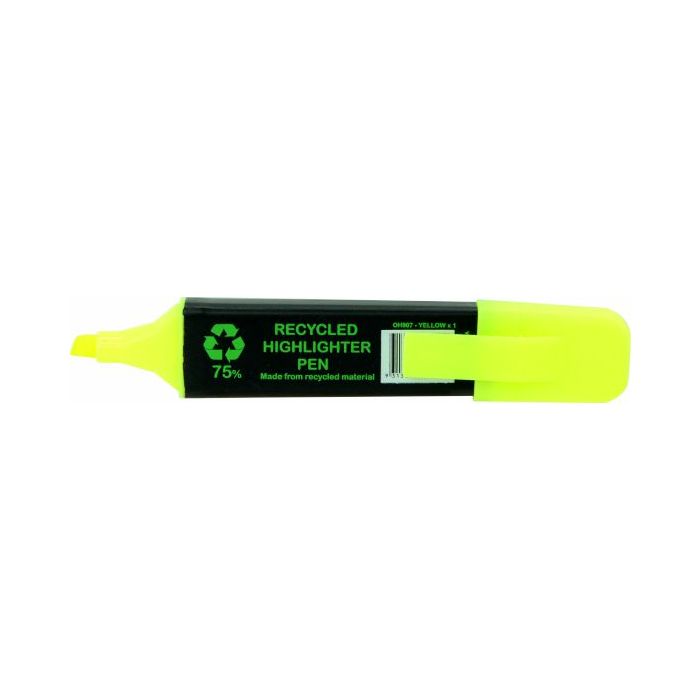 Osmer Recycled Highlighter Each (Assorted Colours)