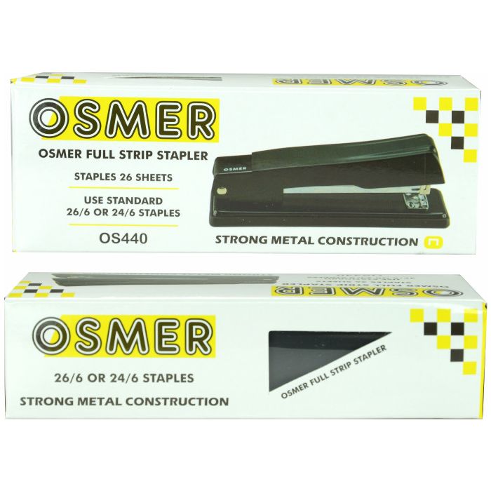 Osmer Full Strip Metal Stapler (Each)