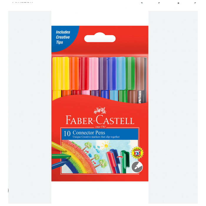 Faber-Castell Connector Pens 10 Pack