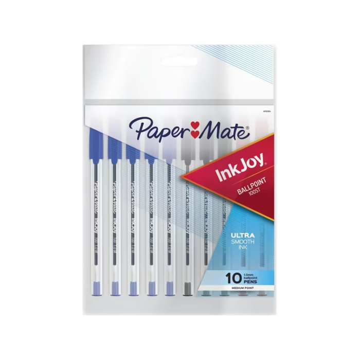 PaperMate InkJoy Ballpoint Pens (10 Pack Assorted)